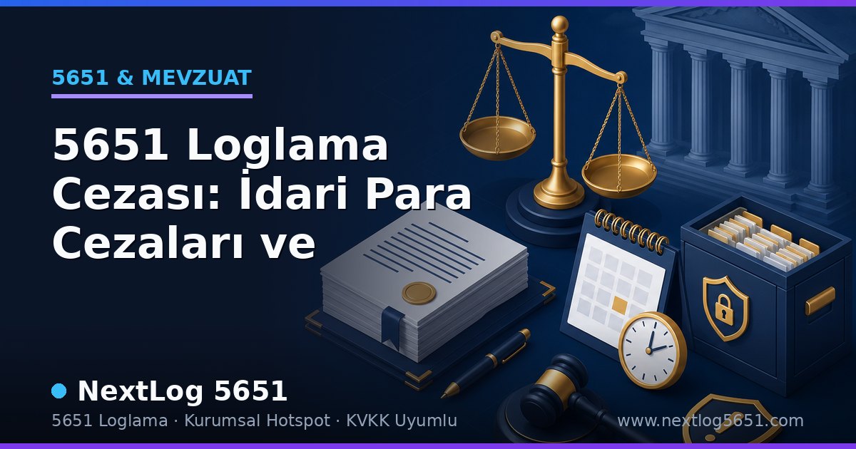 5651 Loglama Cezası: İdari Para Cezaları ve