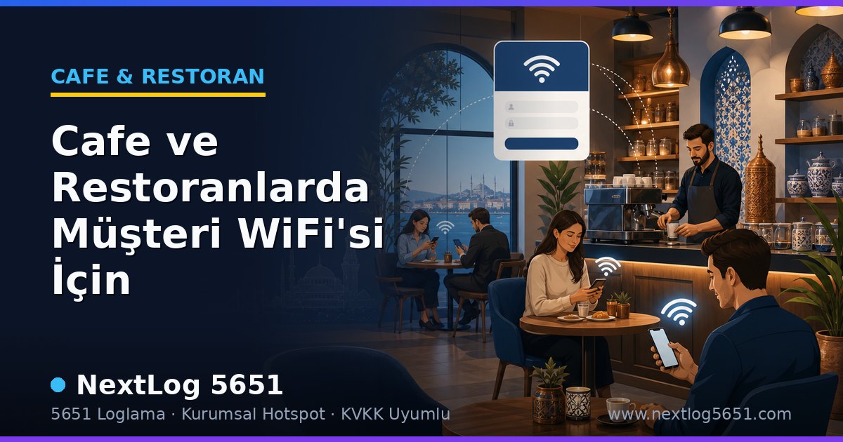 Cafe ve Restoranlarda Müşteri WiFi'si İçin