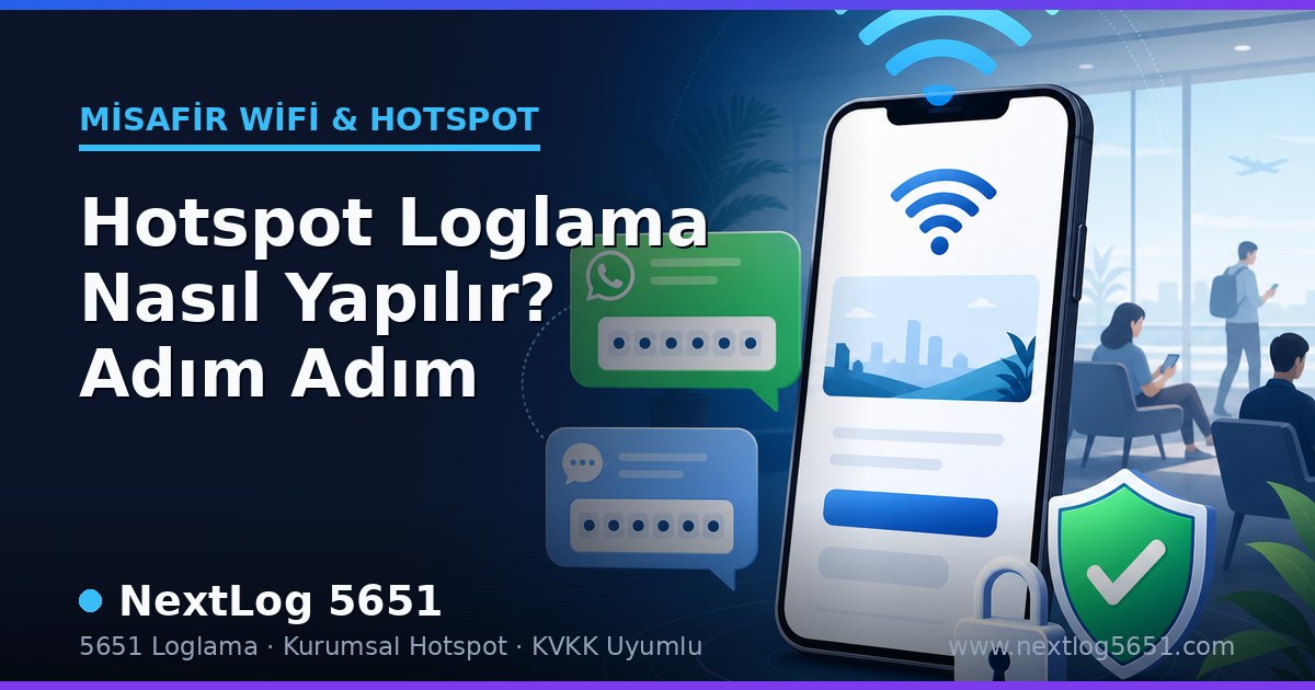 Hotspot Loglama Nasıl Yapılır? Adım Adım