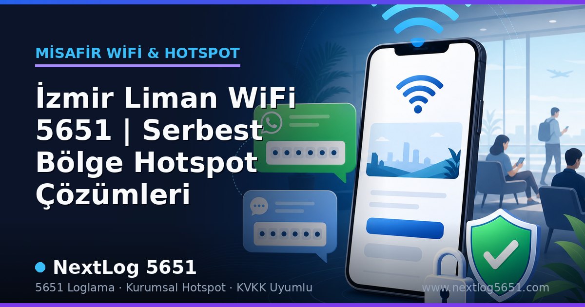 İzmir Liman WiFi 5651 | Serbest Bölge Hotspot Çözümleri