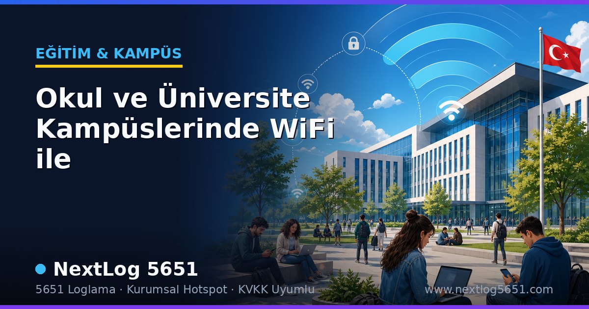 Okul ve Üniversite Kampüslerinde WiFi ile