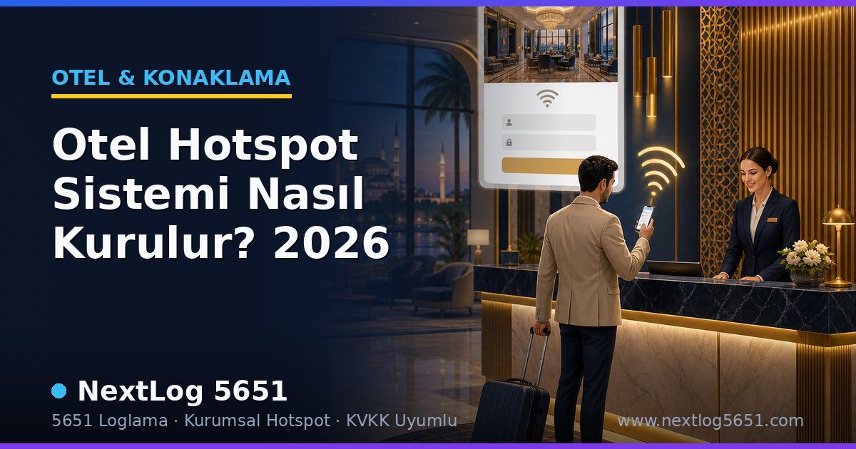 Otel Hotspot Sistemi Nasıl Kurulur? 2026