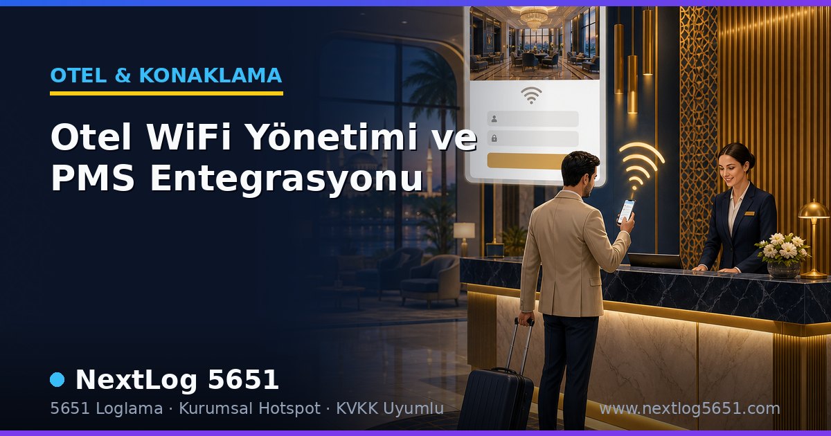 Otel WiFi Yönetimi ve PMS Entegrasyonu