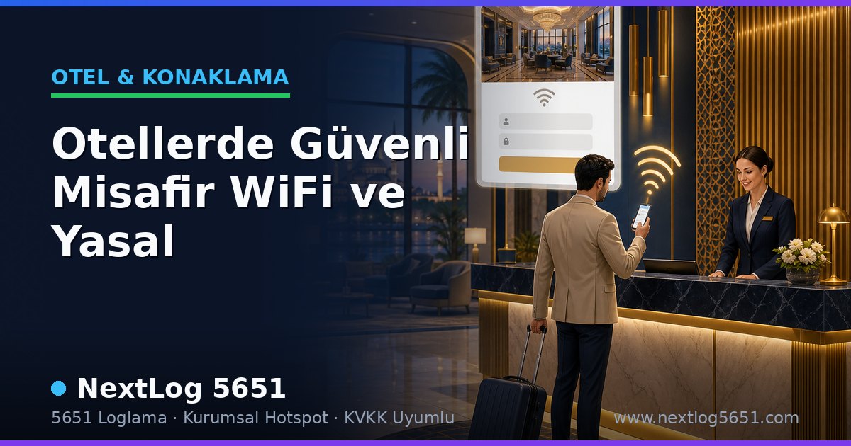Otellerde Güvenli Misafir WiFi ve Yasal