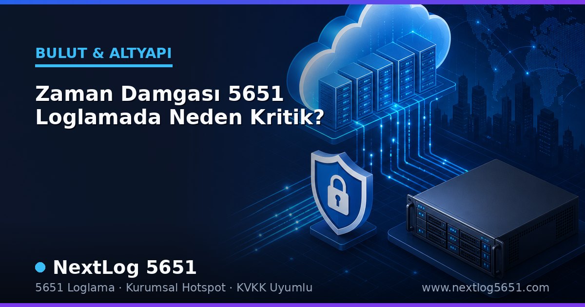 Zaman Damgası 5651 Loglamada Neden Kritik?